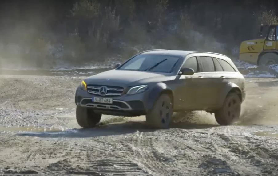 Видео: на что способен универсал E-Class с 420-миллиметровым клиренсом