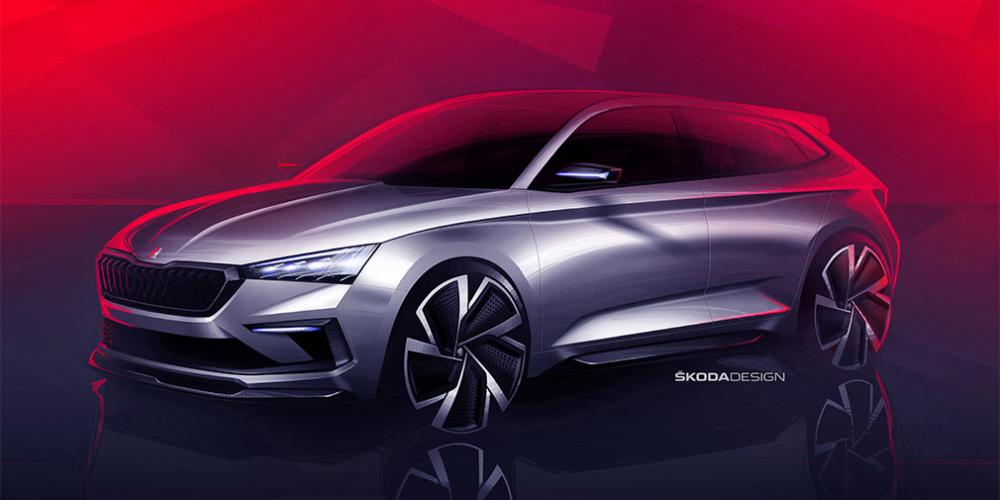 Skoda привезет в Париж предвестника будущих спортивных моделей
