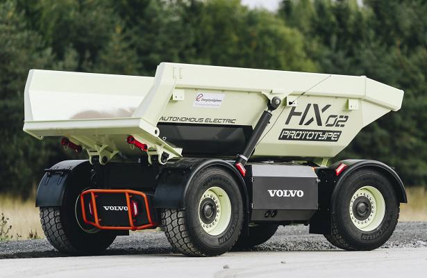 Volvo начала испытания беспилотных самосвалов