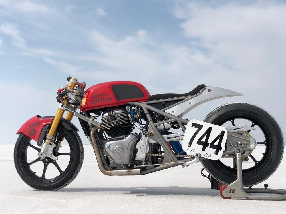 Гоночный мотоцикл Royal Enfield 650 Twin Bonneville Racer