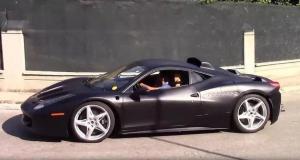 В Сети появились фотографии прототипа нового гибридного Ferrari