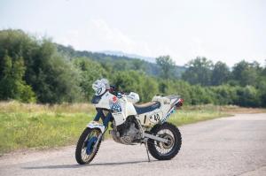 Раллийный мотоцикл Suzuki DR650 Жиля Франкру