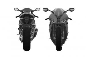 Патентные изображения BMW S1000RR 2019