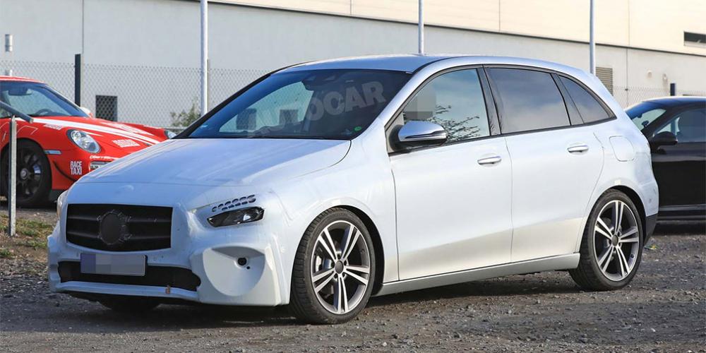 Дизайн минивэна Mercedes-Benz B-Class рассекретили до премьеры
