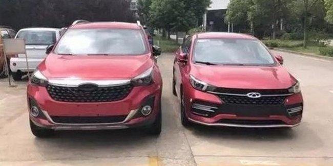 Кроссовер Chery Tiggo 7 без камуфляжа сфотографировали в Китае
