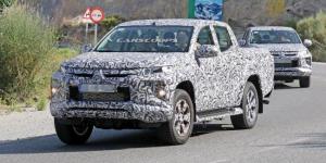 В интернете выложили фото нового Mitsubishi L200
