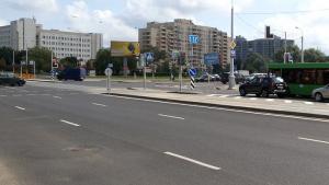 В Минске на улице Ульяновской изменили организацию движения транспорта