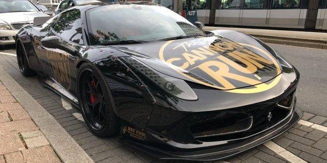 Голландцев шокировала тюнингованная Ferrari из Украины