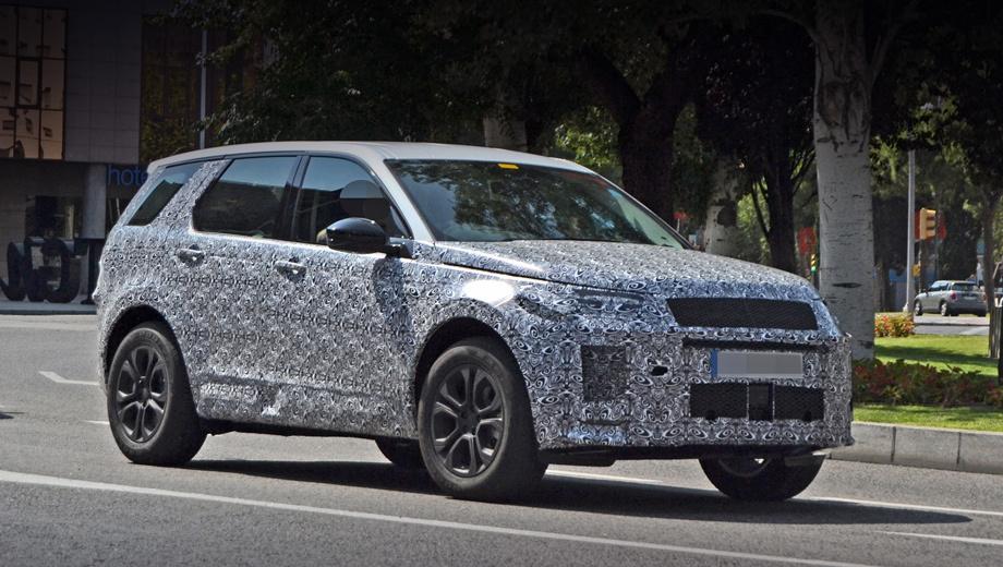Модель Land Rover Discovery Sport обновится в следующем году