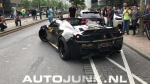 Ferrari 458 в тюнинге Liberty Walk на украинских номерах