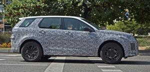 Шпионские фото Land Rover Discovery Sport 2018 года