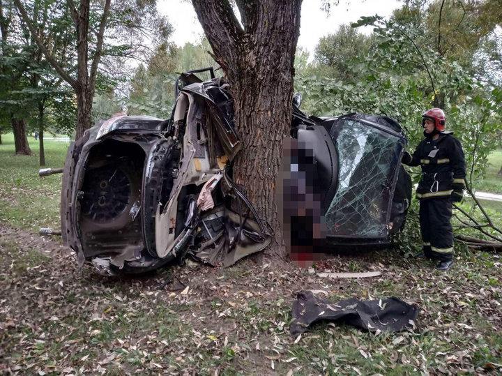 В страшной аварии в Минске погибли два человека
