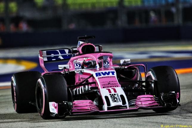 В Force India тестировали аэродинамические новинки
