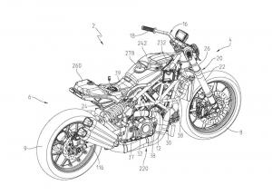 Патентные изображения серийной версии Indian FTR1200