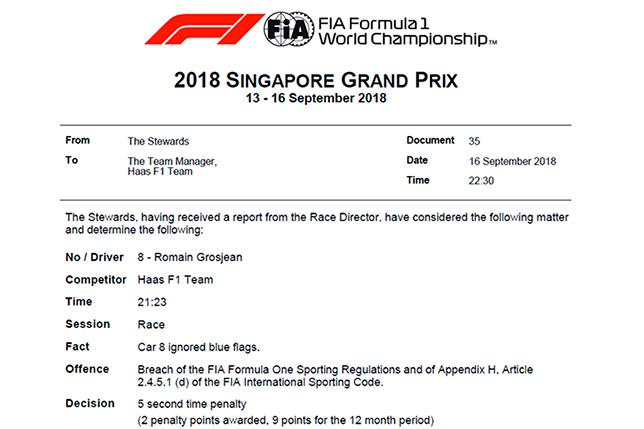 Три пилота получили штрафные баллы