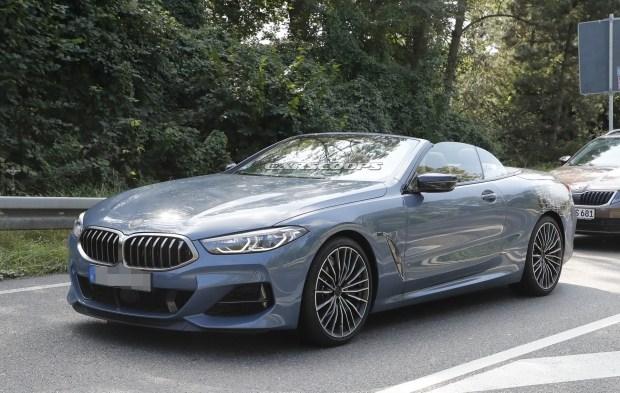 BMW 8-Series Cabriolet лишился практически всего камуфляжа