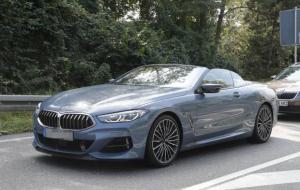 BMW 8-Series Cabriolet лишился практически всего камуфляжа