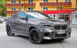 Новый BMW X6 M появился на шпионских фотографиях