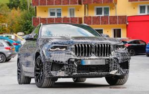 Шпионские фото BMW X6 M 2019 года