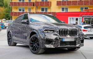 Шпионские фото BMW X6 M 2019 года