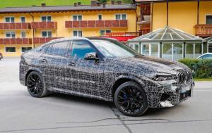 Шпионские фото BMW X6 M 2019 года