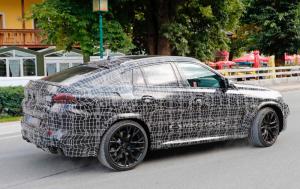 Шпионские фото BMW X6 M 2019 года