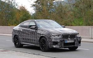 Шпионские фото BMW X6 M 2019 года