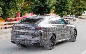 Шпионские фото BMW X6 M 2019 года