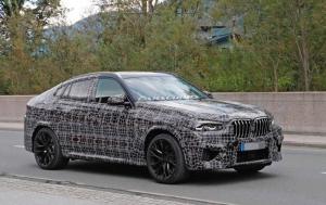 Шпионские фото BMW X6 M 2019 года