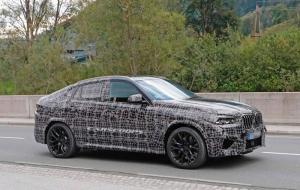 Шпионские фото BMW X6 M 2019 года