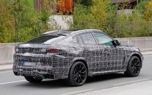 Шпионские фото BMW X6 M 2019 года