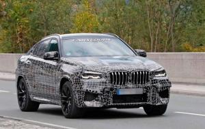 Шпионские фото BMW X6 M 2019 года