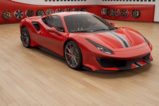 Леклер получил в пользование Ferrari 488