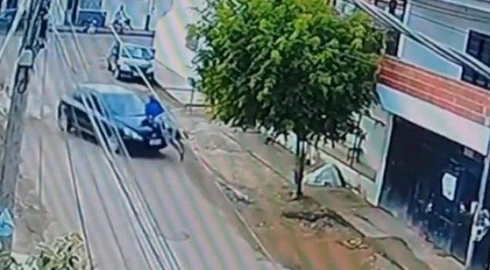 Велосипедист чудом выжил в жуткой аварии в Бразилии