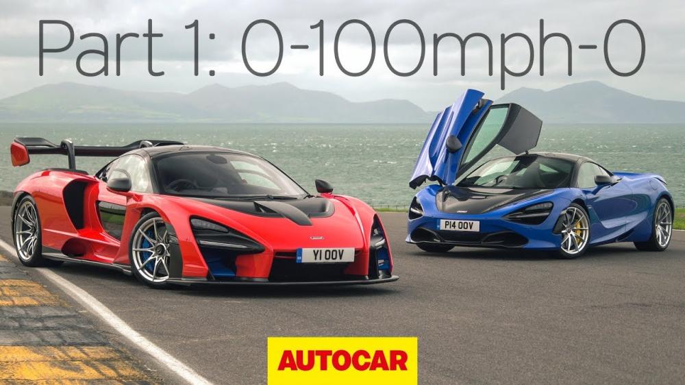 McLaren Senna и 720S сравнили в дрэг-гонке