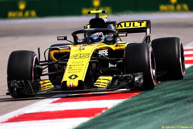 Стюарды оштрафовали Renault за превышение скорости