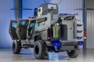 Roshel Defence Solutions Senator Armoured Rescue Vehicle
