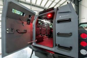 Roshel Defence Solutions Senator Armoured Rescue Vehicle