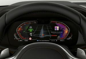 Новая панель приборов BMW
