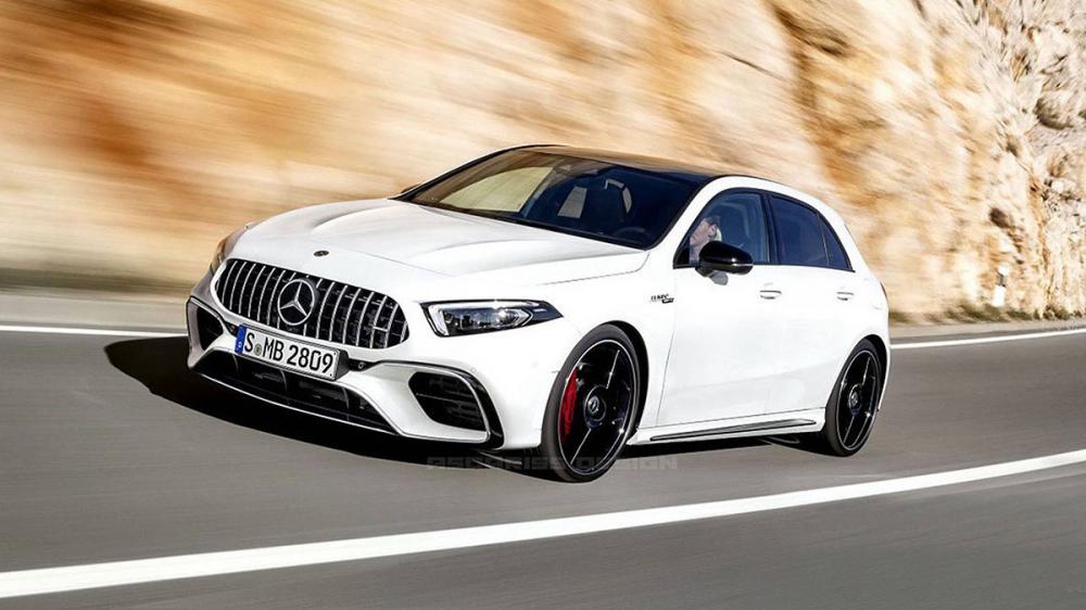 Новый Mercedes-AMG A45 получит полный привод с режимом дрифта