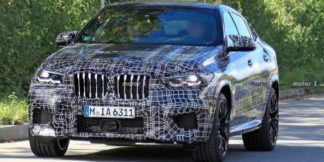 В Сети появились снимки закамуфлированного BMW X6 M 2020
