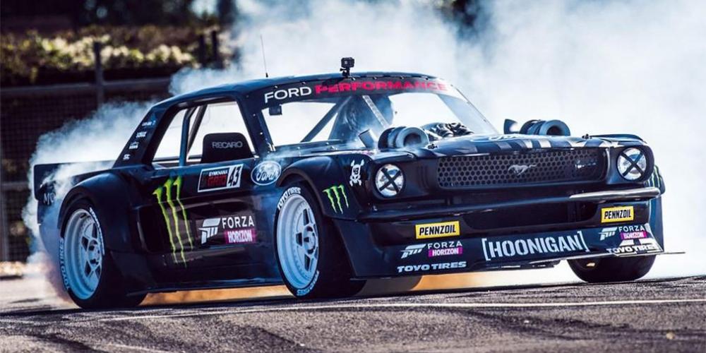 Кен Блок устроил дрифт в Гудвуде на 1400-сильном Hoonicorn
