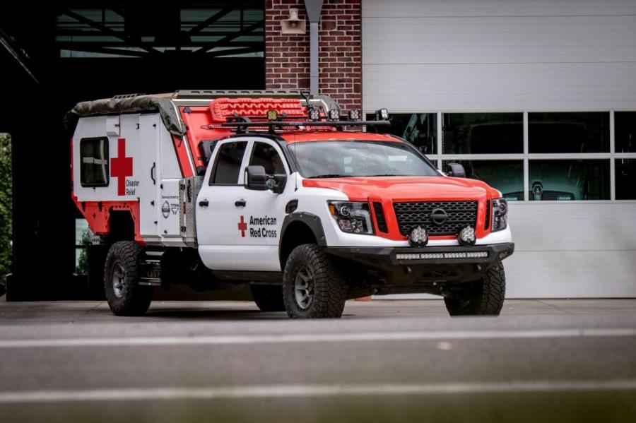 Nissan Titan превратили в красивую спасательную машину