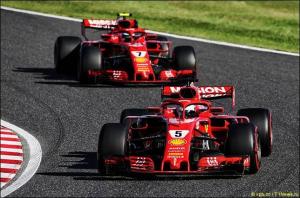 Неудачный уик-энд для Ferrari в Сузуке…