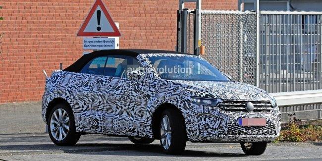 Модель Volkswagen T-Roc Cabrio построена близкой к концепту
