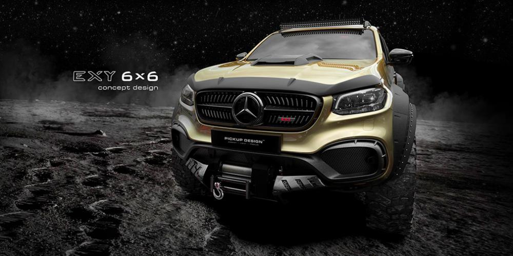 Mercedes-Benz X-Class получит шестиколесную версию

