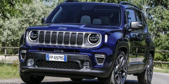 Jeep в 2020 году выпустит гибридный Renegade
