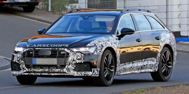 Audi вывела на испытания новый A6 Allroad
