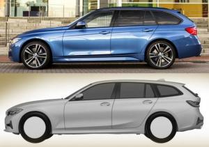 Облик универсала BMW третьей серии прояснился окончательно