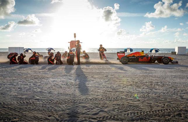 Невероятные приключения Red Bull Racing в Америке
